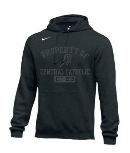 Hoodie - Adult Black Hoodie  (Property of CC - ESTABLISHED 1939)