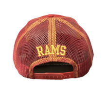 Load image into Gallery viewer, Hat - Cardinal Mesh with 3D Logo/RAMS