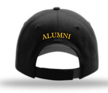 Load image into Gallery viewer, Black Relaxed Twill Adjustable ALUMNI Hat
