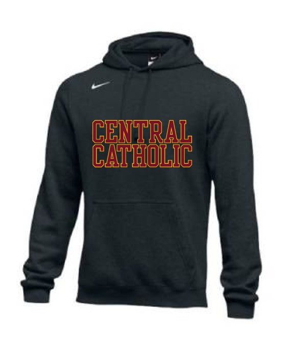 Hoodie - Adult Black Hoodie - CENTRAL CATHOLIC