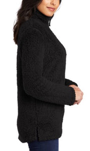 1/4 Zip - Women's Sherpa with Embroidered CC