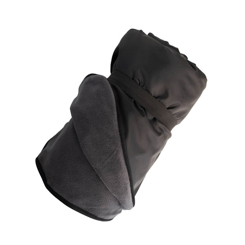 Black Waterproof Fleece Blanket
