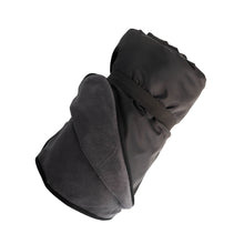 Load image into Gallery viewer, Black Waterproof Fleece Blanket