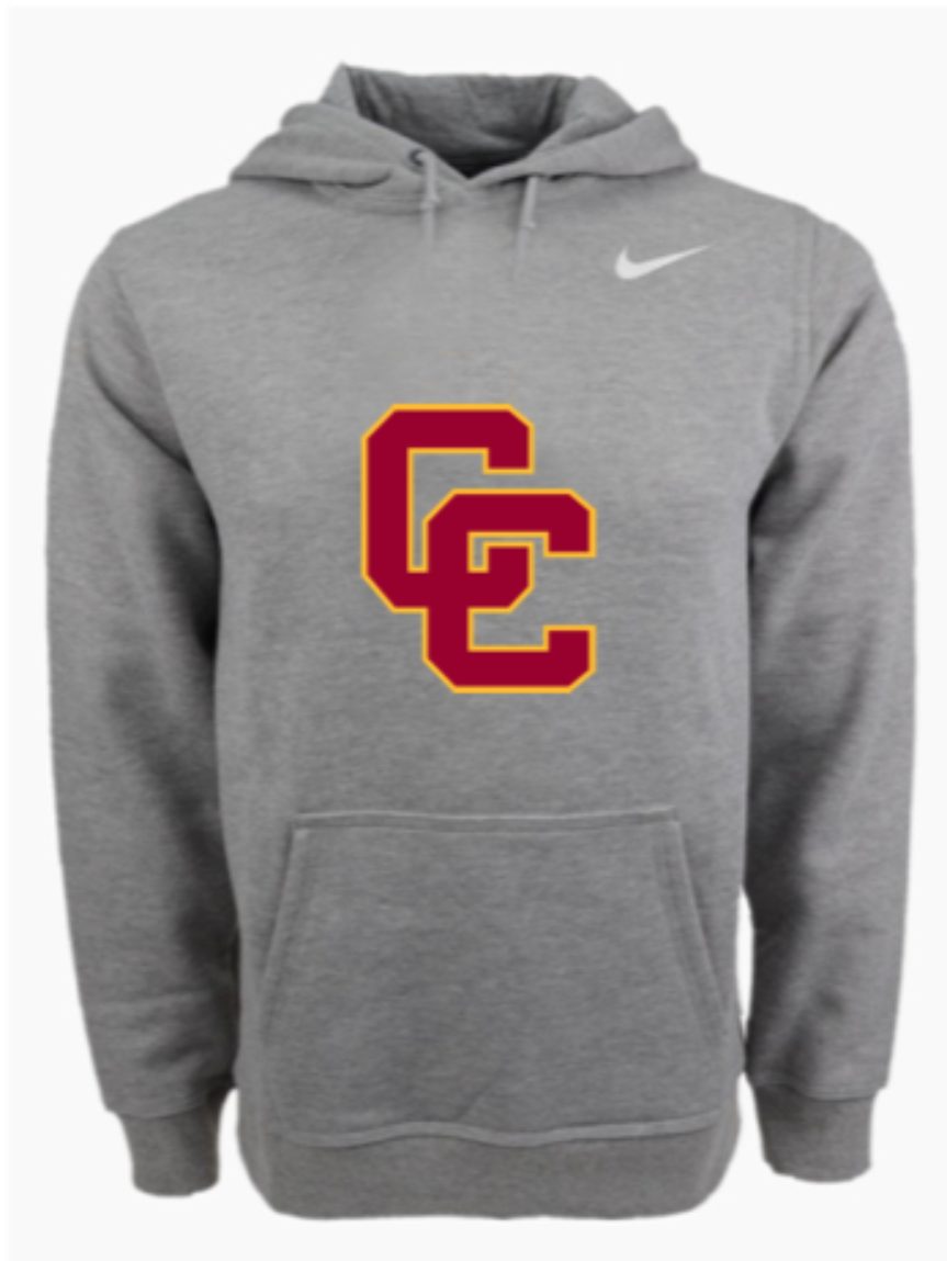 Hoodie - Youth Grey Hoodie - CC