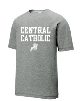 Tee - Adult Grey Lightweight Tee - Central Catholic