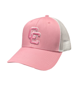 Soft Mesh Trucker Baseball Hat - Pink (Breast Cancer Awareness)