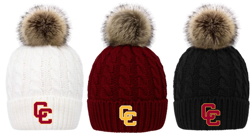Pom Beanie - One Size Fits All